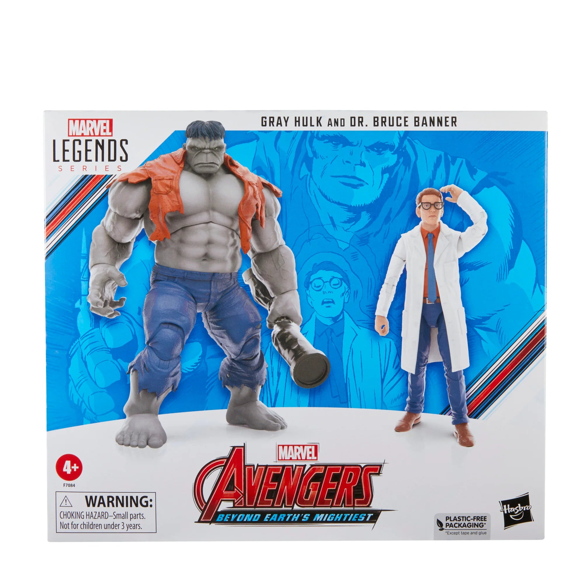 Hasbro - Marvel Legends - Avengers 60th Anniversary - Gray Hulk & Dr. Bruce Banner