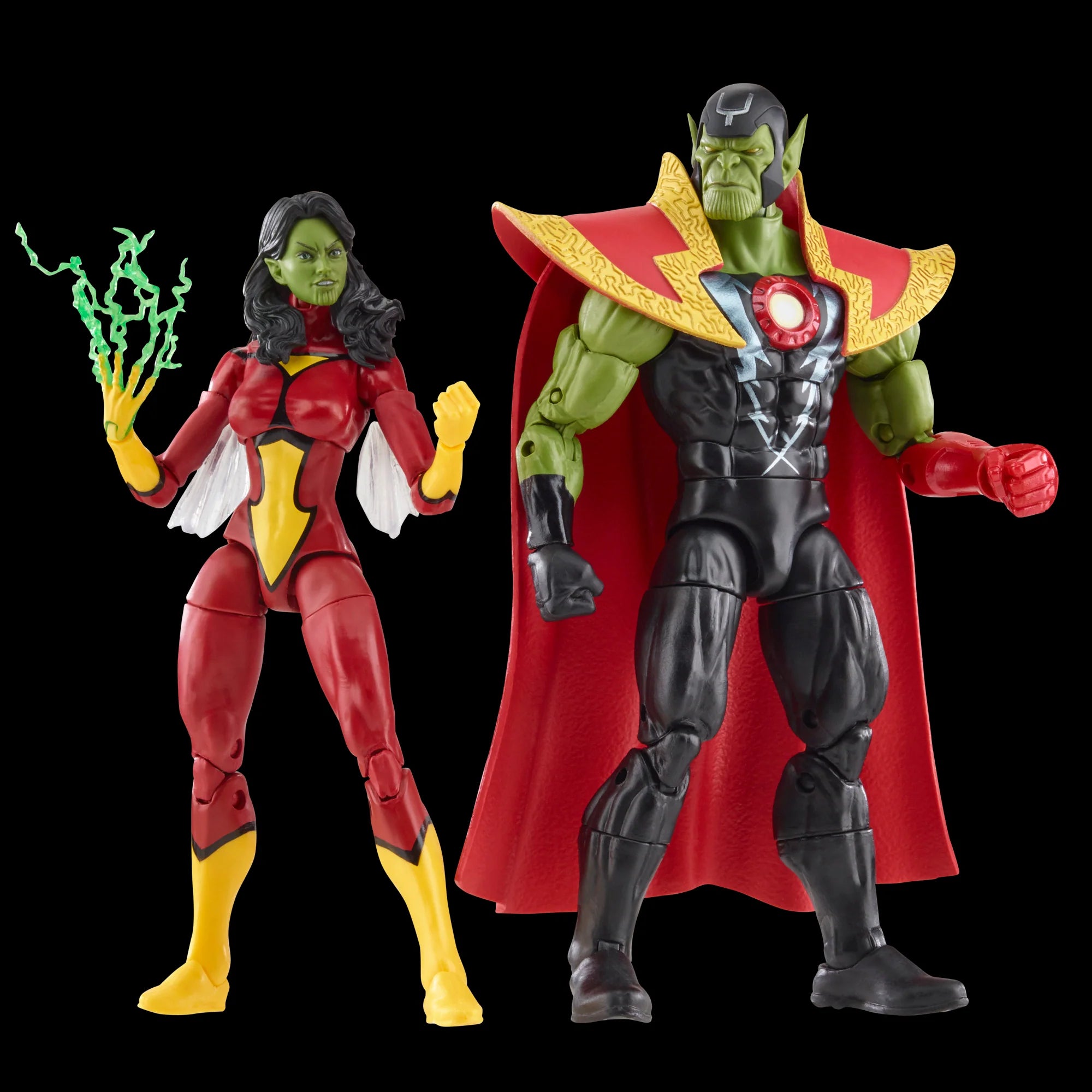 Hasbro - Marvel Legends - Avengers 60th Anniversary - Skrull Queen &amp; Super-Skrull - Marvelous Toys