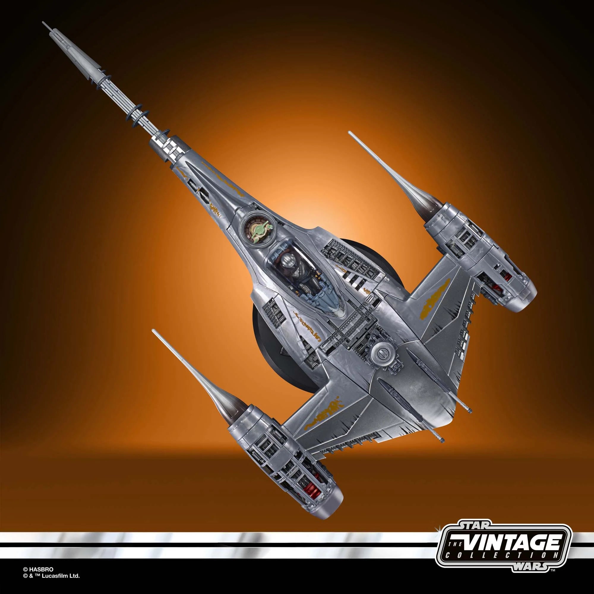 Hasbro - Star Wars: The Vintage Collection - The Mandalorian&#39;s N-1 Naboo Starfighter - Marvelous Toys