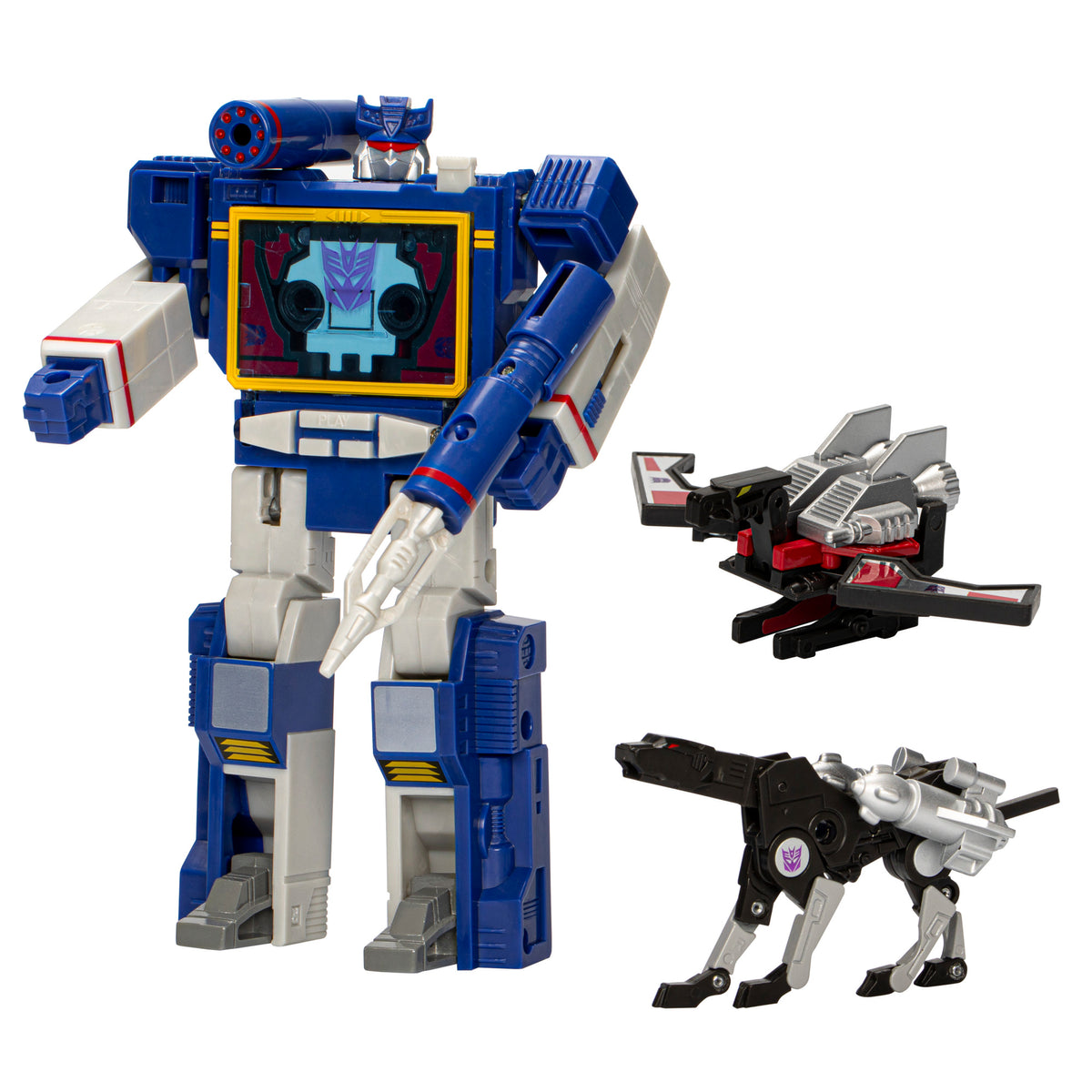 Hasbro - Transformers Retro Collection (40th Anniversary) - Soundwave, Laserbeak &amp; Ravage - Marvelous Toys