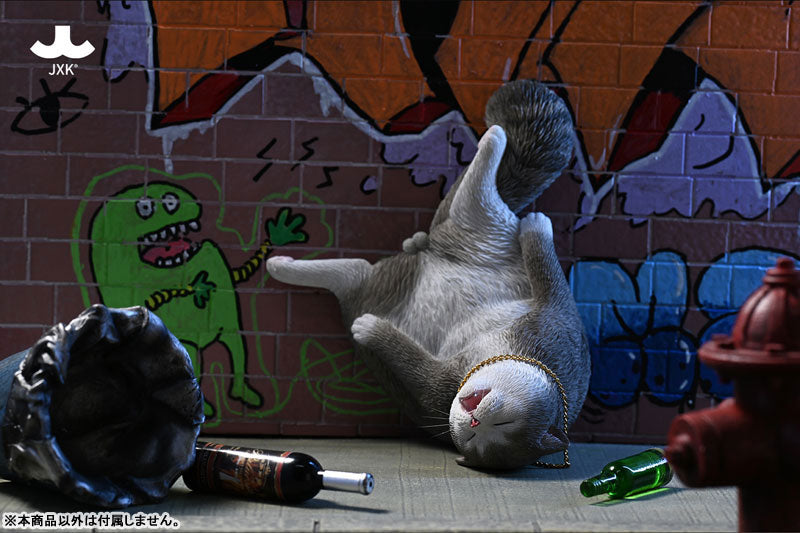 JxK.Studio - JxK187D - Drunk Cat (1/6 Scale) - Marvelous Toys