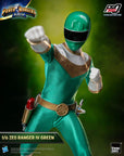 threezero - FigZero - Power Rangers Zeo - Zeo Ranger IV Green (1/6 Scale) - Marvelous Toys