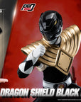 threezero - FigZero - Mighty Morphin Power Rangers - Dragon Shield Black Ranger (1/6 Scale) - Marvelous Toys
