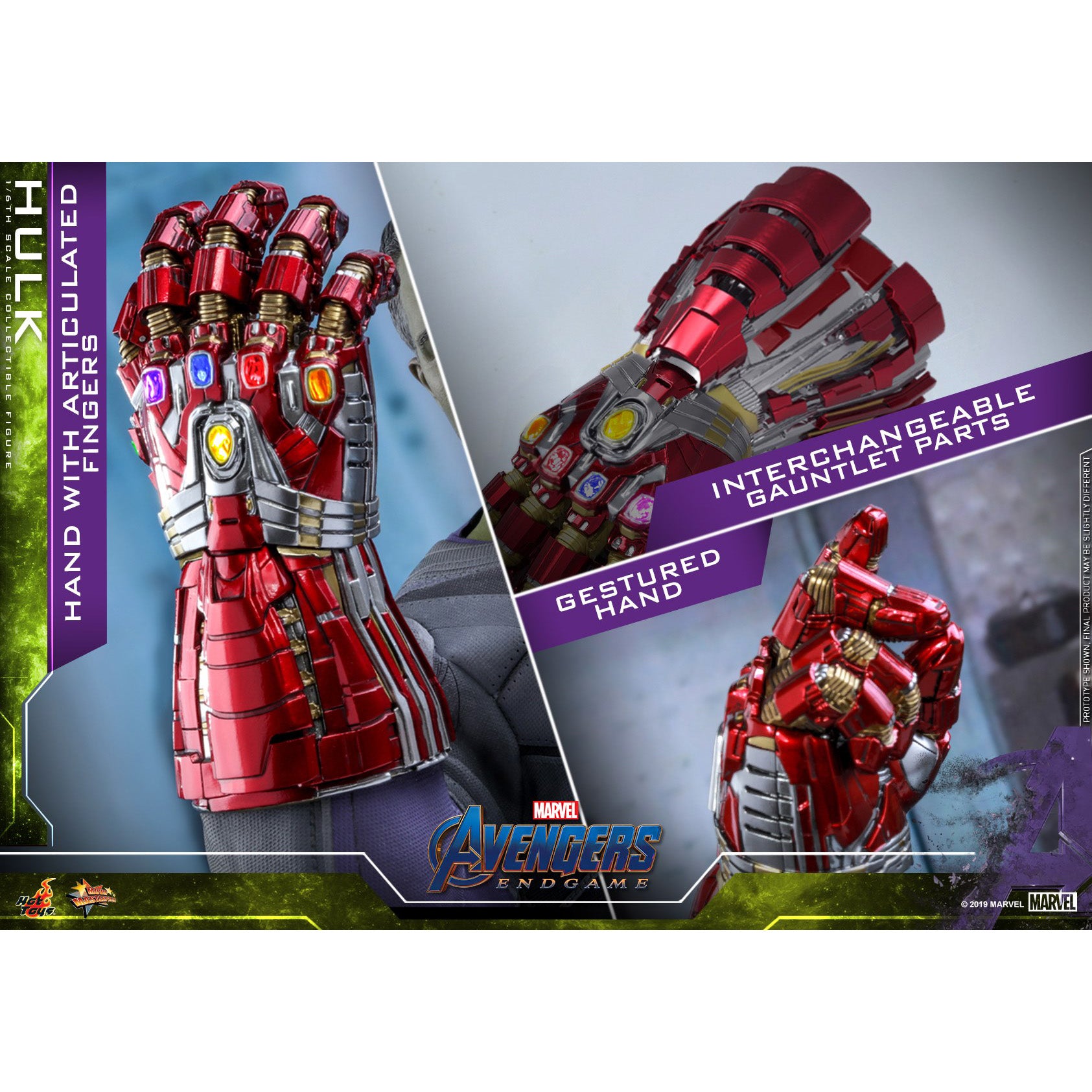 (IN STOCK) Hot Toys - MMS558 - Avengers: Endgame - Hulk