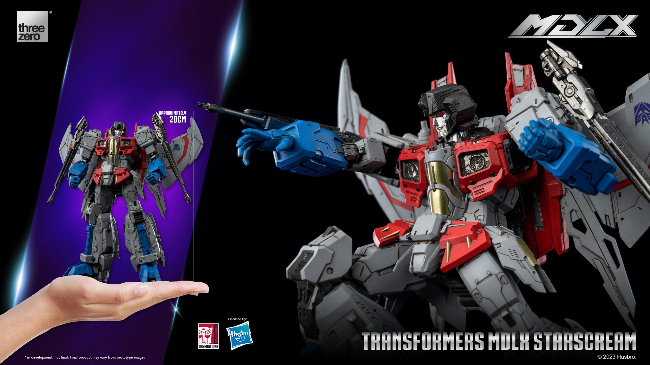 threezero - MDLX - Transformers - Starscream (Kelvin Sau Redesign) - Marvelous Toys
