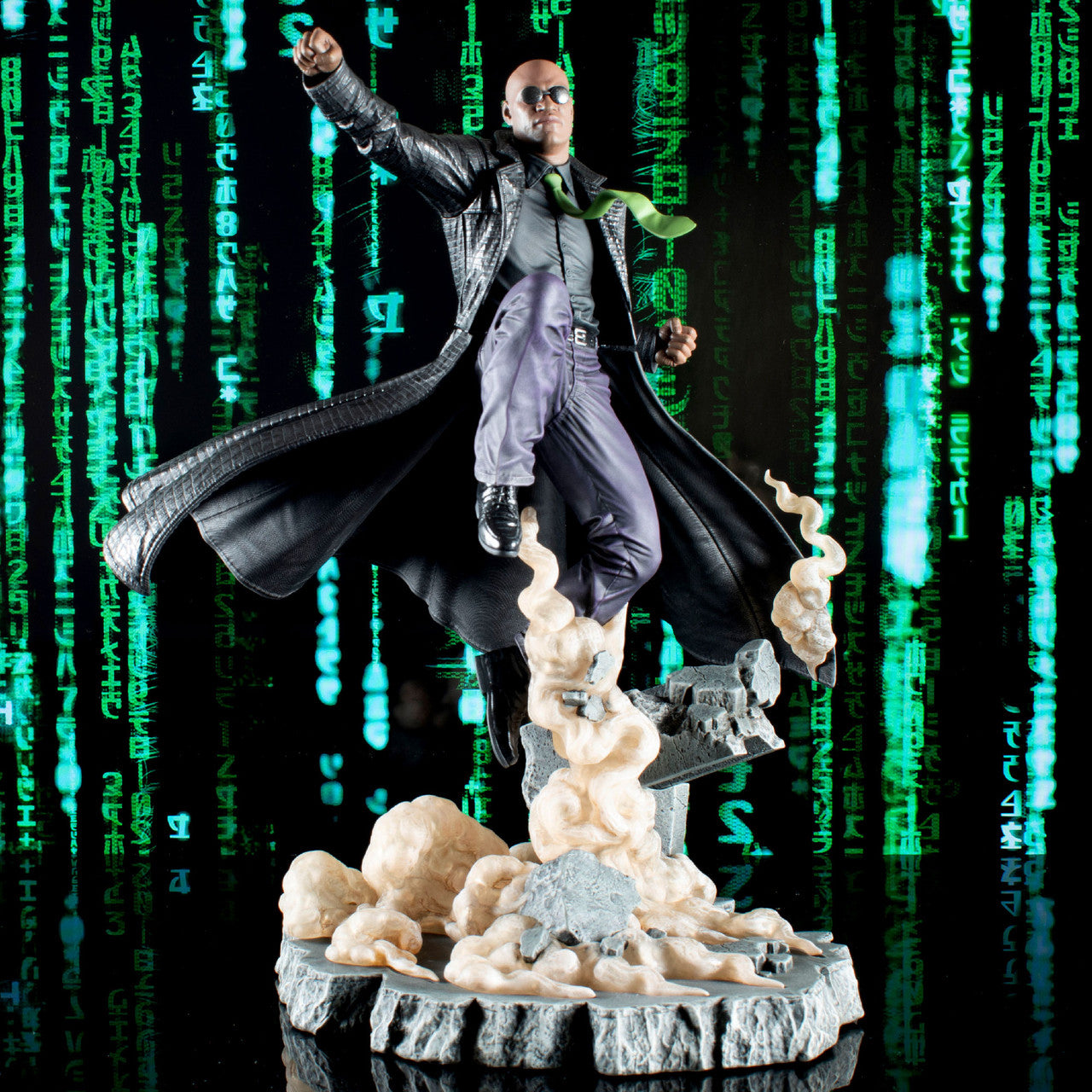 [LIMTED PO] Diamond Select Toys - The Matrix - Morpheus Deluxe Gallery Diorama - Marvelous Toys