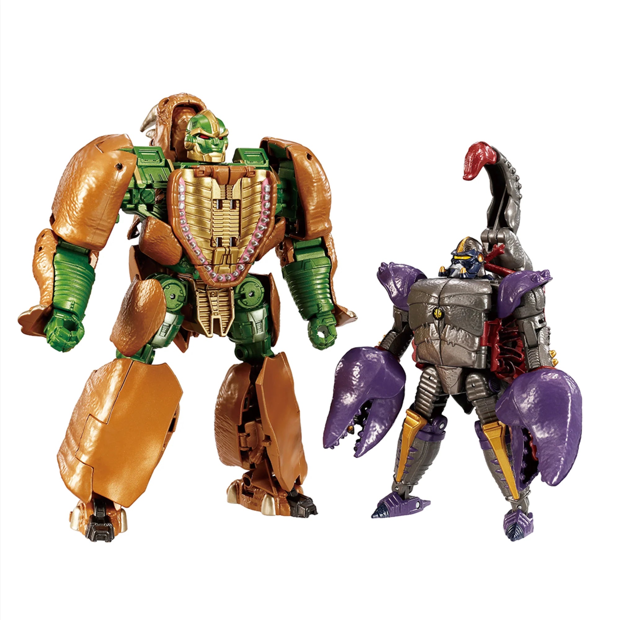TakaraTomy - Transformers Beast Wars - BWVS-02 - Rhinox vs Scorponok
