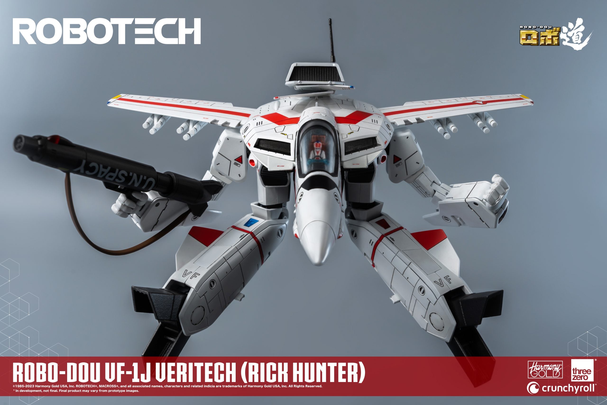 threezero - ROBO-DOU - Robotech - VJ-1J Veritech (Rick Hunter)