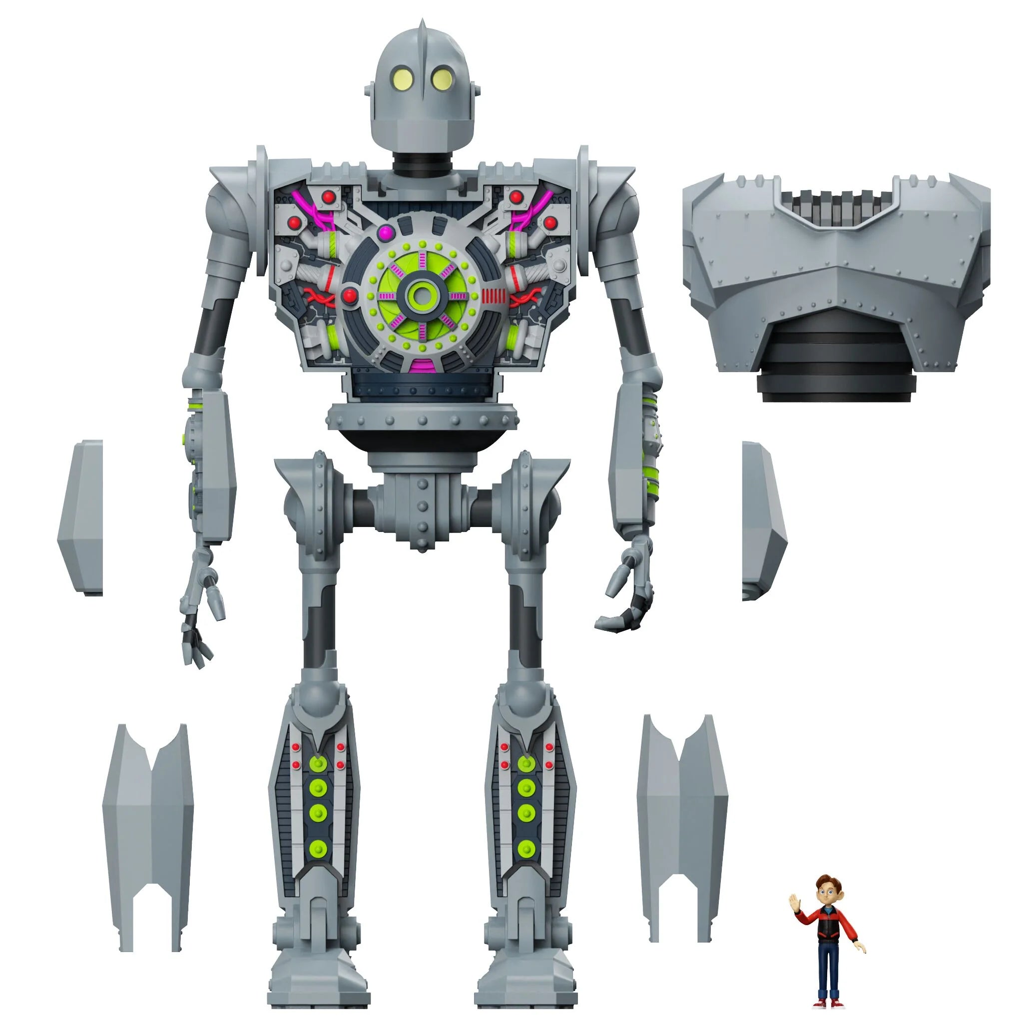 Super7 - Iron Giant - The Iron Giant Super Cyborg (Full Color ver.)