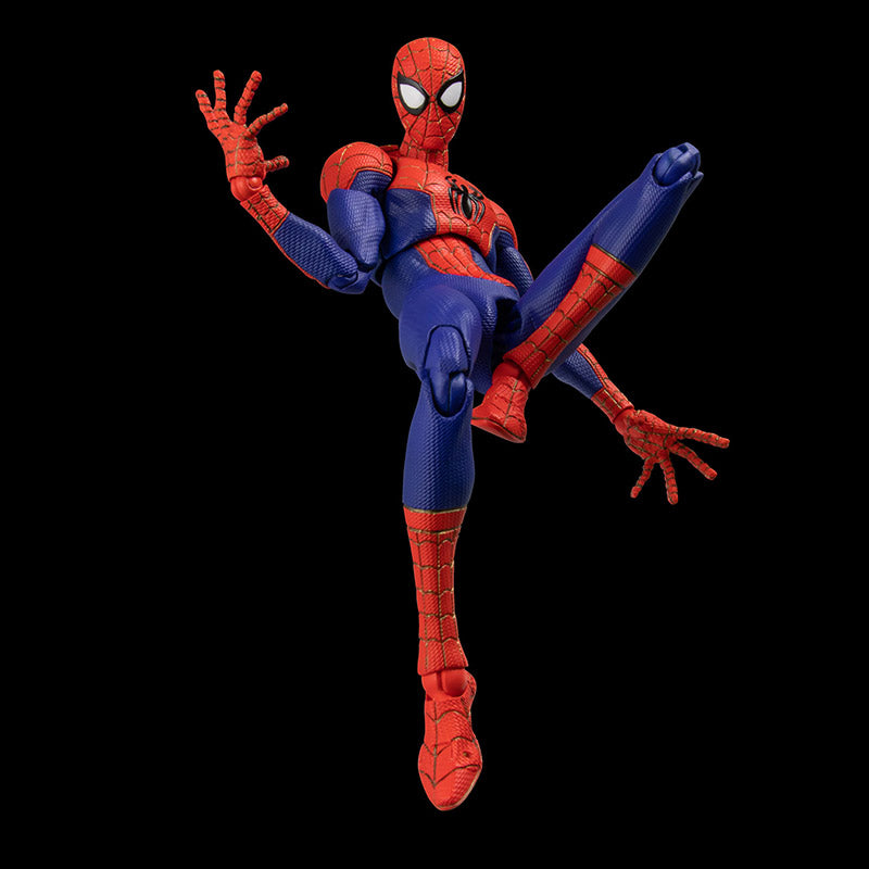 Sentinel - SV-Action - Spider-Man: Into the Spider-Verse - Peter B. Parker with Statue (Japan Ver.) (Reissue) - Marvelous Toys