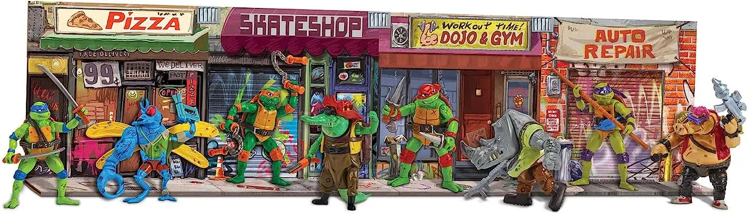 Playmates Toys - Teenage Mutant Ninja Turtles: Mutant Mayhem - Donnie vs. Bebop Battle Pack - Marvelous Toys