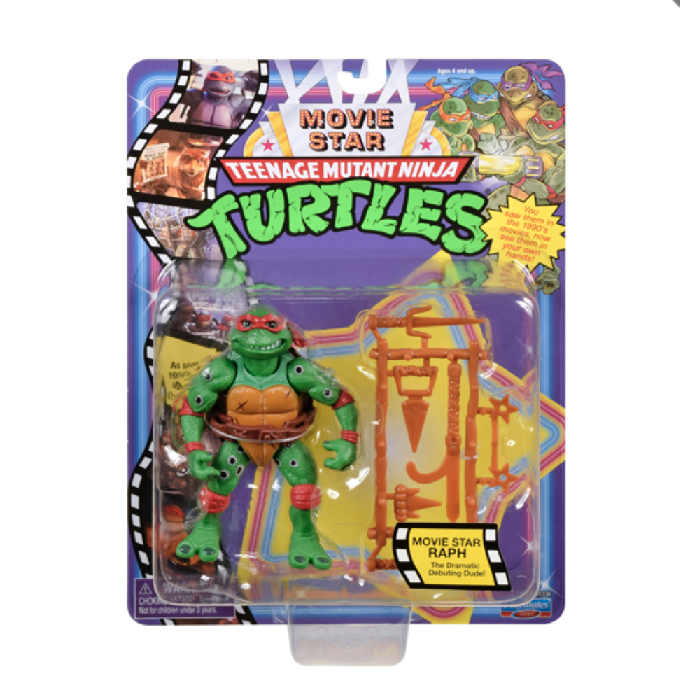 Playmates Toys - Teenage Mutant Ninja Turtles - Retro Collection - Movie Star Raph - Marvelous Toys