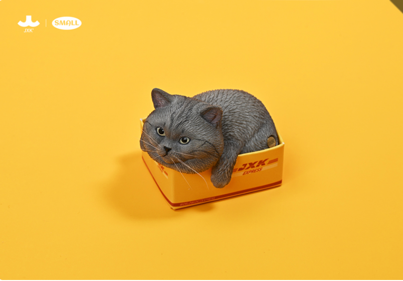 JxK.Studio - JS2308C - The Cat in The Delivery Box 4.0 (1/6 Scale) - Marvelous Toys