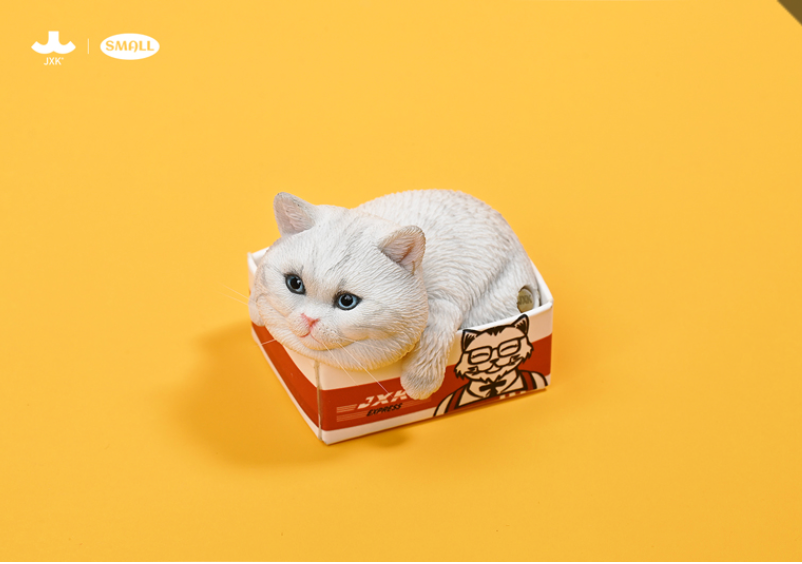 JxK.Studio - JS2308A - The Cat in The Delivery Box 4.0 (1/6 Scale) - Marvelous Toys