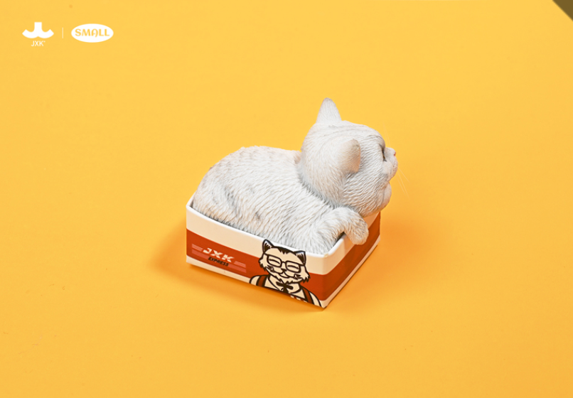 JxK.Studio - JS2308A - The Cat in The Delivery Box 4.0 (1/6 Scale) - Marvelous Toys