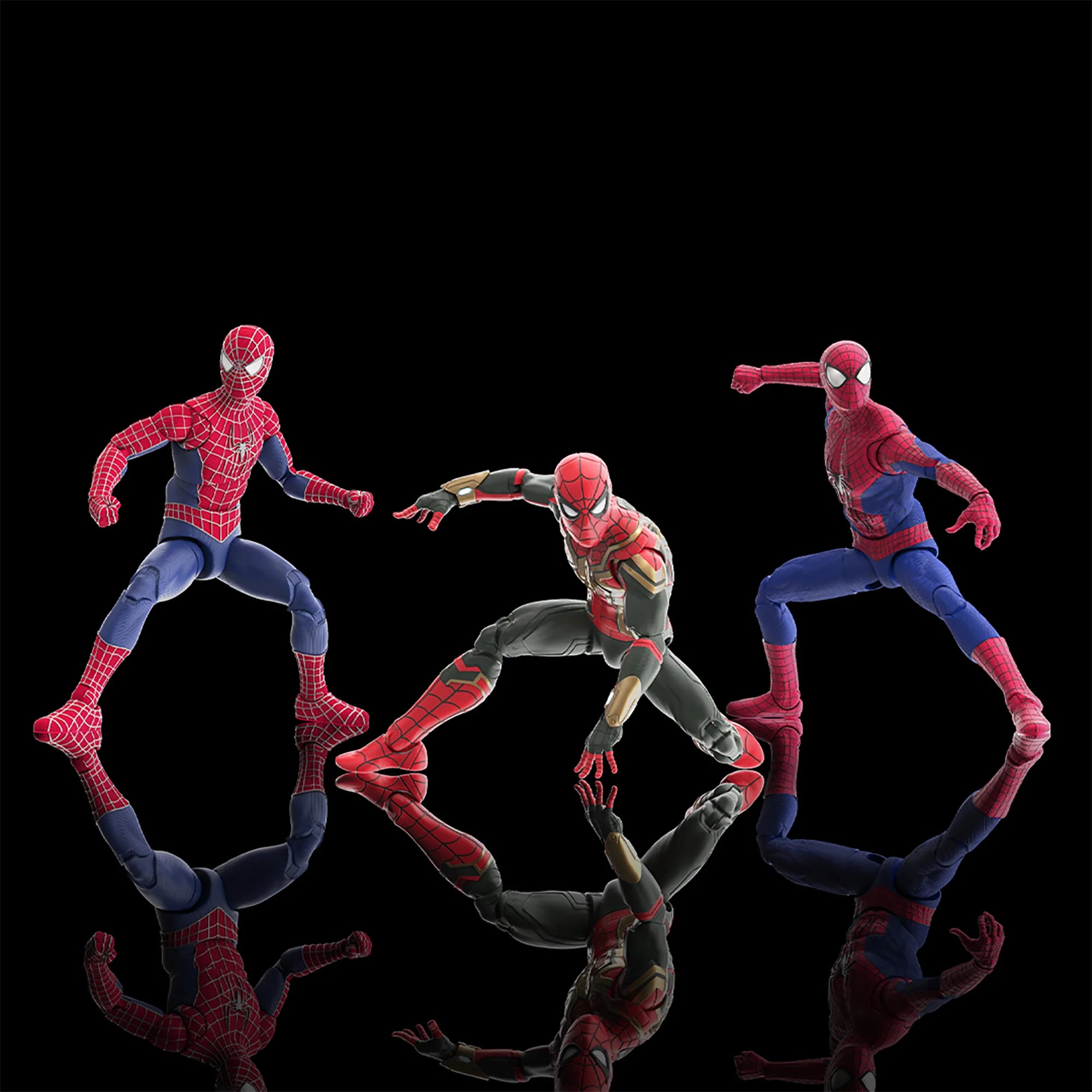 Hasbro - Marvel Legends - Spider-Man: No Way Home - Spider-Man 3-Pack - Marvelous Toys