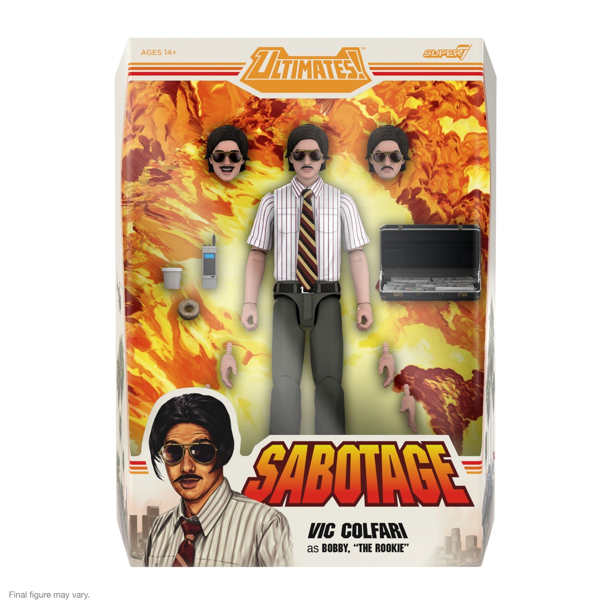Super7 - Beastie Boys ULTIMATES! - Wave 1 - Sabotage: Vic Colfari as Bobby The Rookie (Ad-Rock) - Marvelous Toys