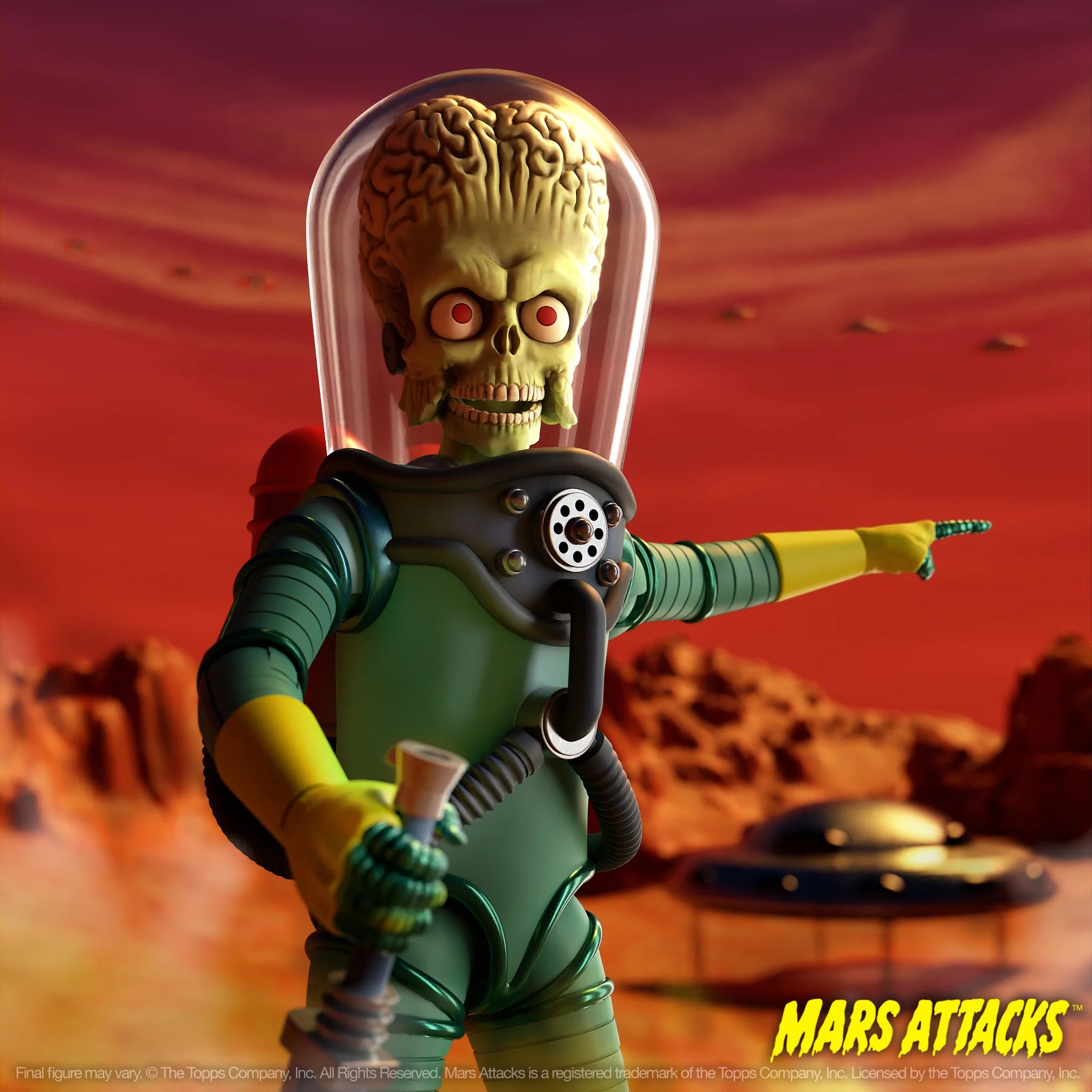 Super7 - Mars Attacks ULTIMATES! - Wave 1 - Martian (Invasion Begins) - Marvelous Toys