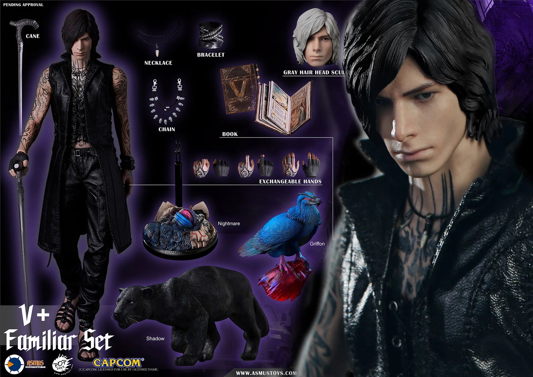 Asmus Toys - Devil May Cry 5 - V (Luxury Ed.) (1/6 Scale)