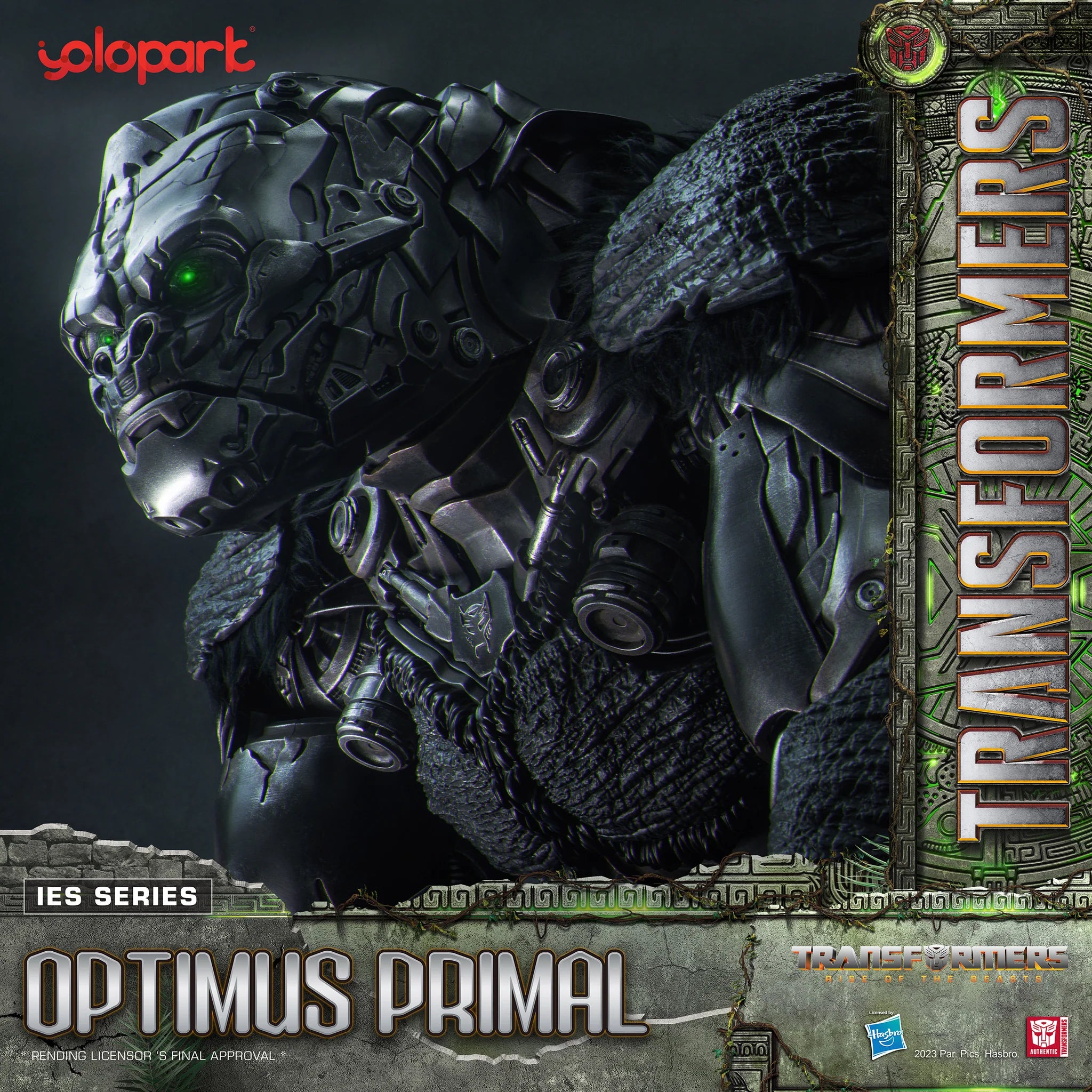 Yolopark - IES Series - Transformers: Rise of the Beasts - 62cm Optimus Primal (Standard Ver.) - Marvelous Toys