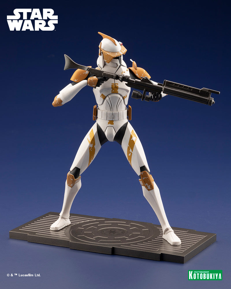 Kotobukiya - ARTFX+ - Star Wars: The Clone Wars - Commander Cody (1/10 Scale) - Marvelous Toys