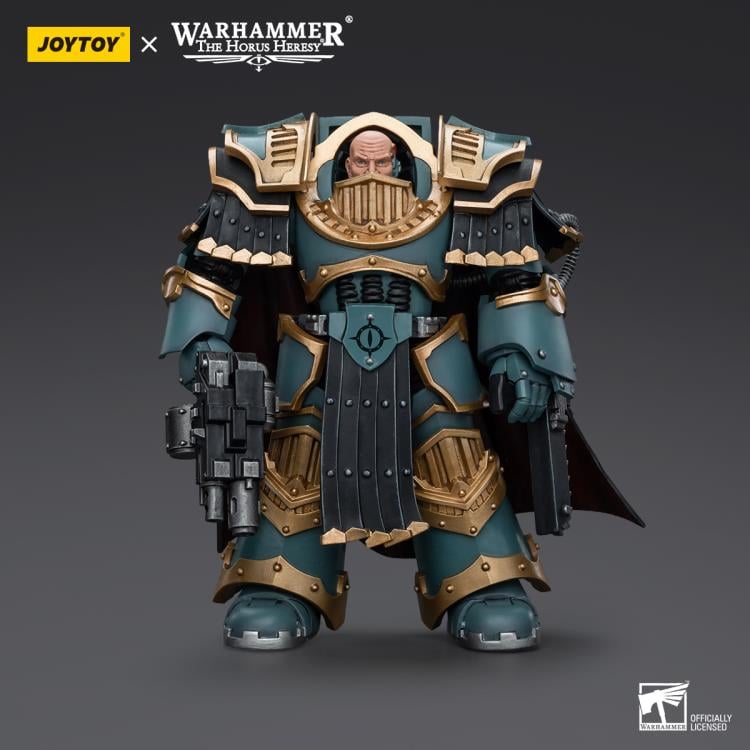 Joy Toy - JT9619 - Warhammer 40,000 - Sons of Horus - Legion Praetor in Cataphractii Terminator Armour (1/18 Scale) - Marvelous Toys