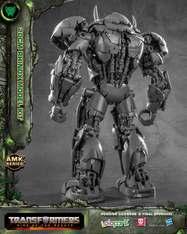 Yolopark - AMK Series - Transformers: Rise of the Beasts - Rhinox Model Kit (with Bumblebee Weapon Set) - Marvelous Toys