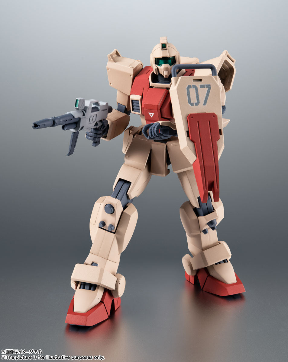 Bandai - The Robot Spirits [Side MS] - Mobile Suit Gundam 08th MS Team - RGM-79 (G) GM Ground Type Ver. A.N.I.M.E. (Reissue) - Marvelous Toys