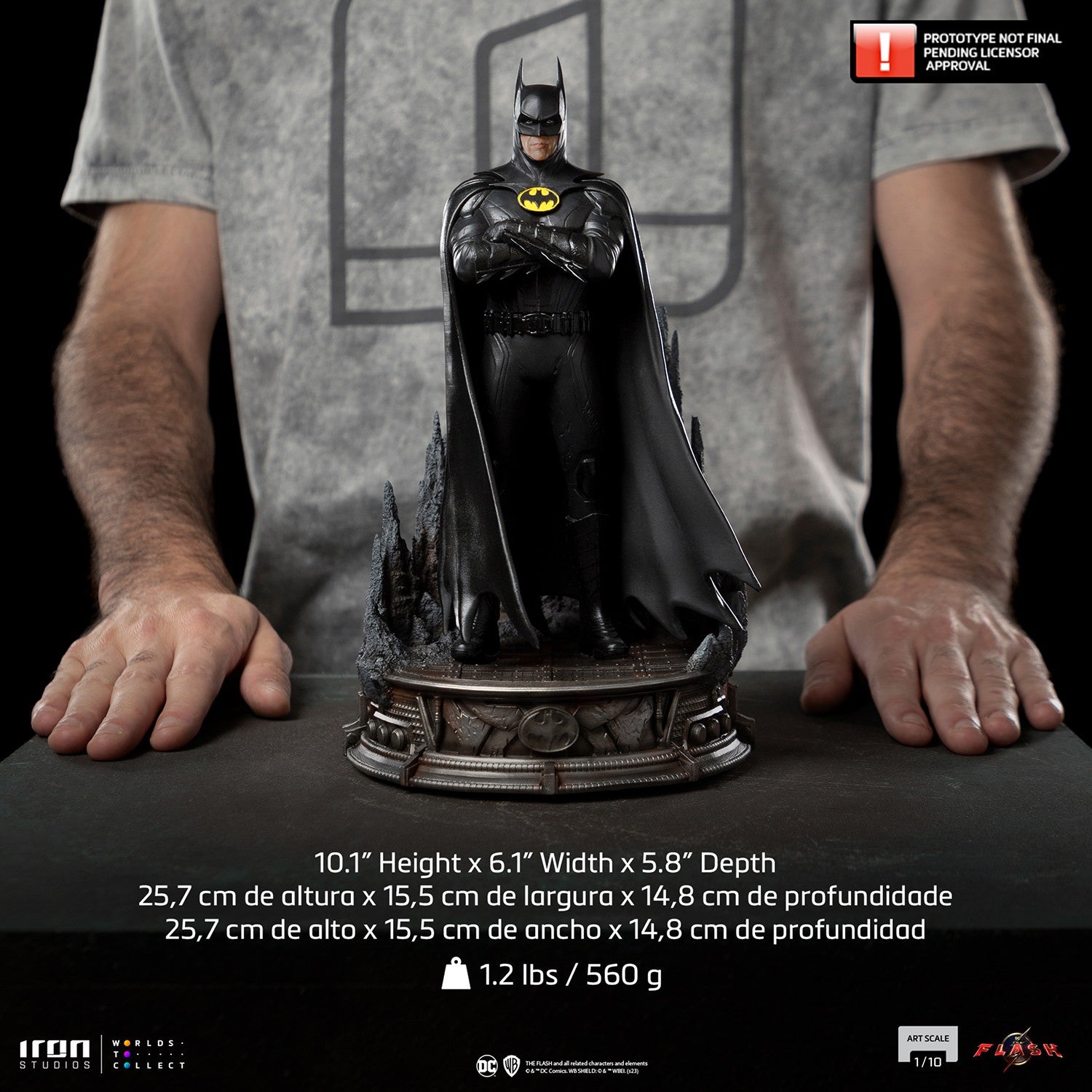 Iron Studios - 1:10 Art Scale - The Flash - Batman - Marvelous Toys