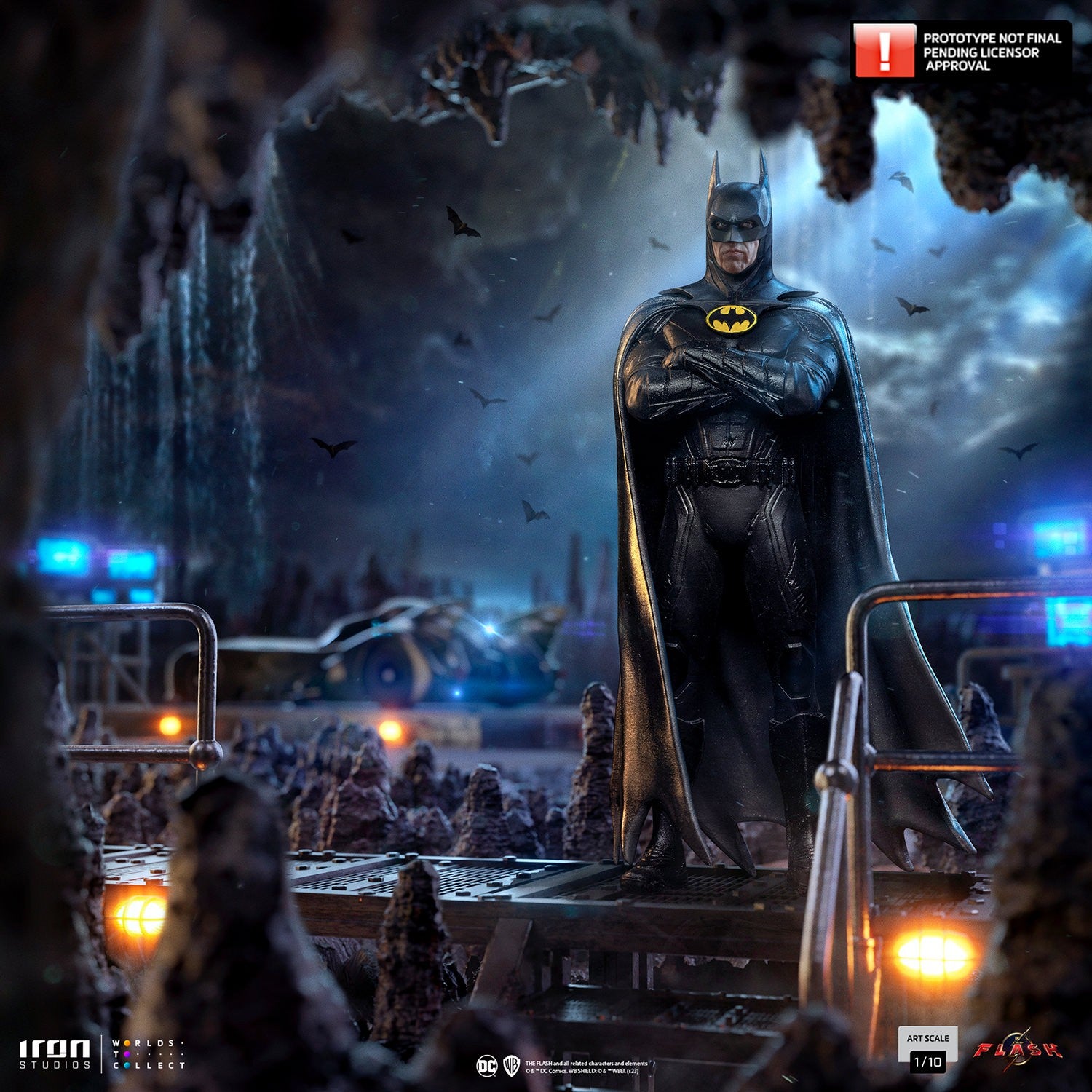 Iron Studios - 1:10 Art Scale - The Flash - Batman - Marvelous Toys
