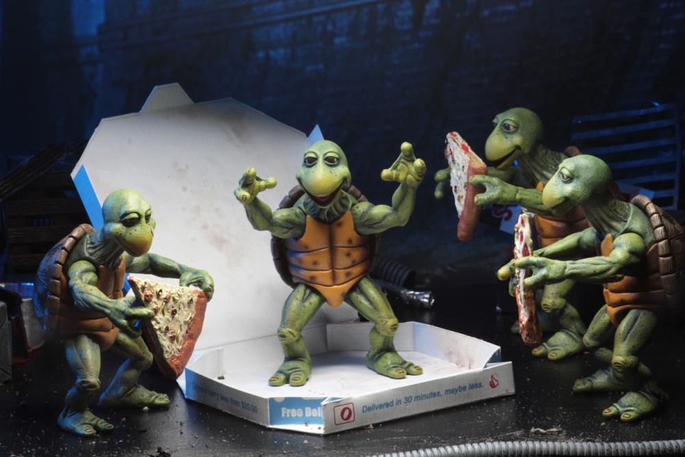 Neca - Teenage Mutant Ninja Turtles (1990) - Baby Turtles (1/4 Scale) (Reissue) - Marvelous Toys