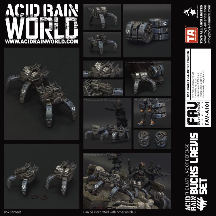 Toys Alliance - Acid Rain - FAV-A101 - Bucks Laevis Set (1/18 Scale) - Marvelous Toys