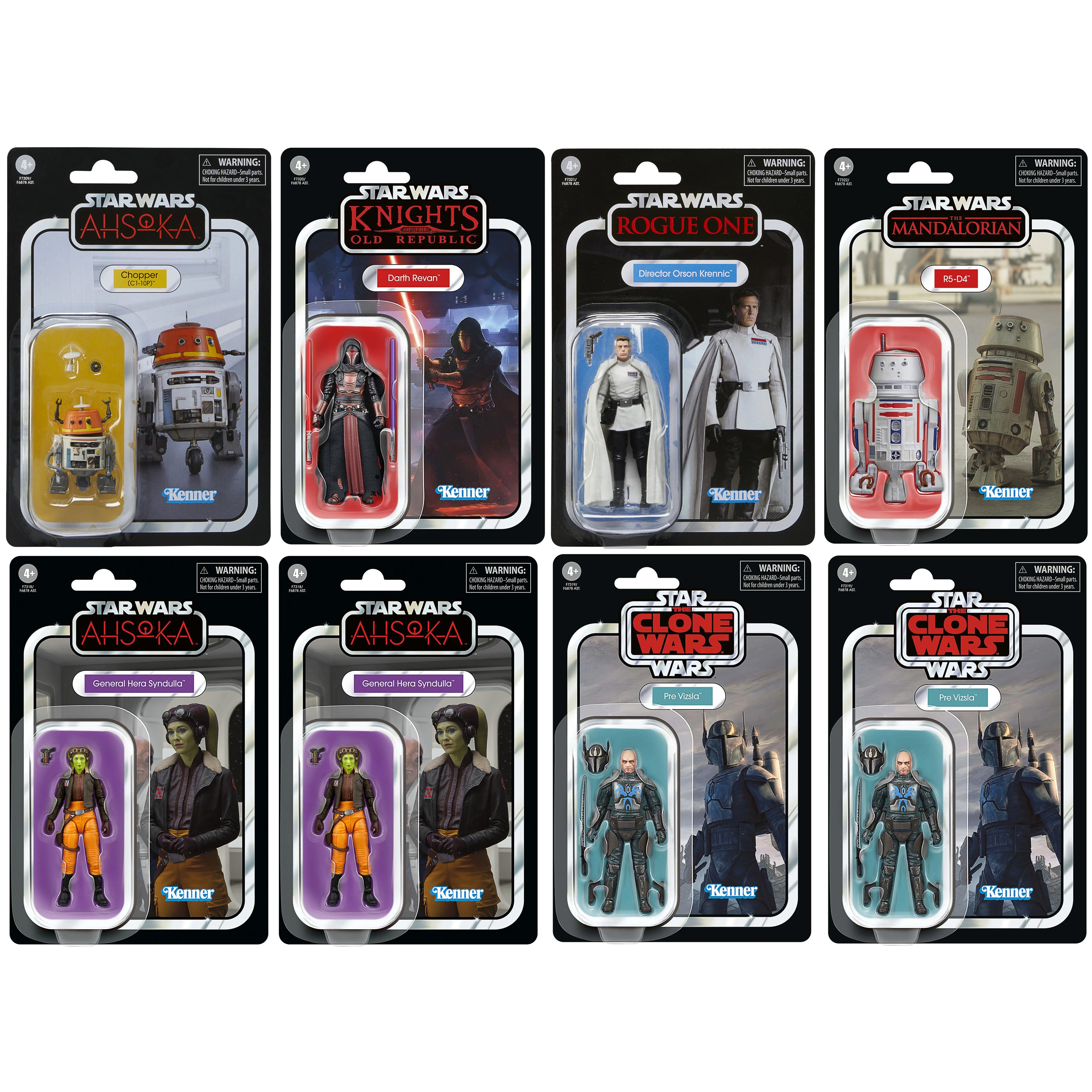 Hasbro - Star Wars: The Vintage Collection - 2023 Wave 6 (3.75&quot;) (Set of 8) - Marvelous Toys