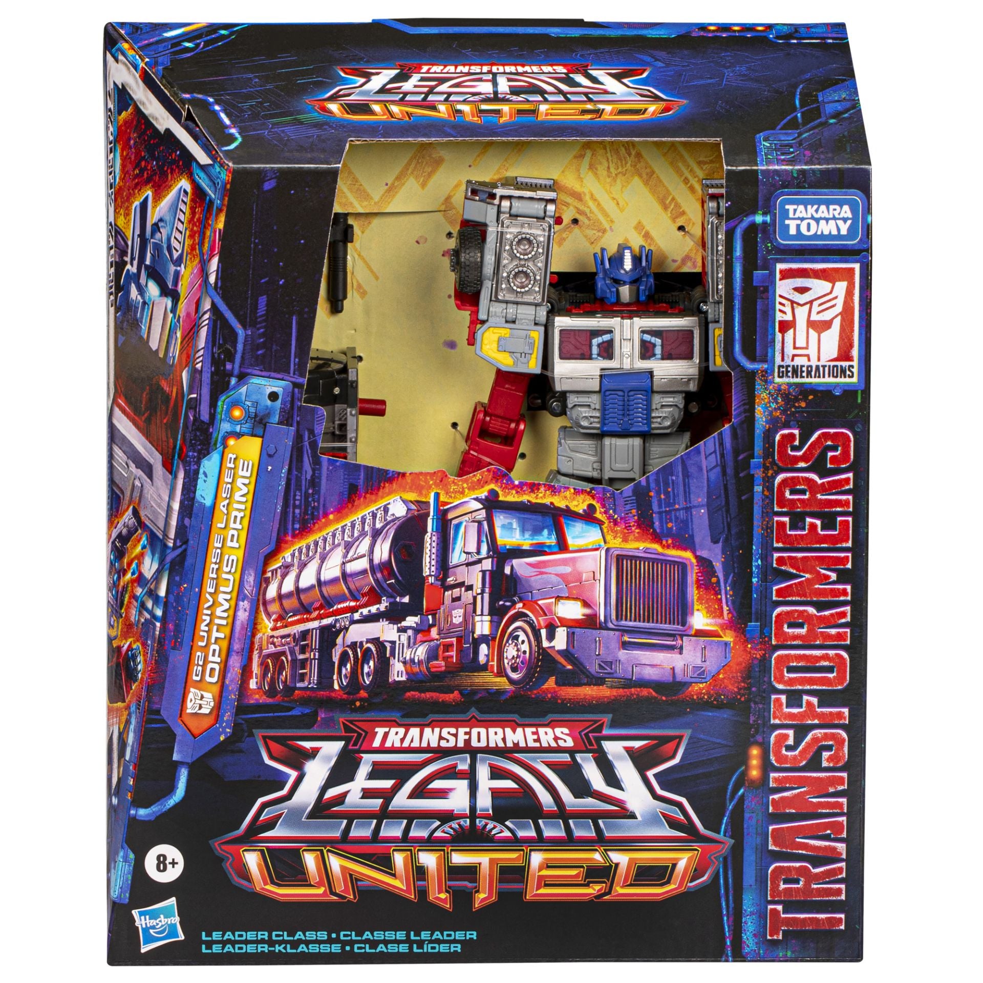 Hasbro - Transformers Generations: Legacy United - G2 Universe - Leader - Laser Optimus Prime - Marvelous Toys