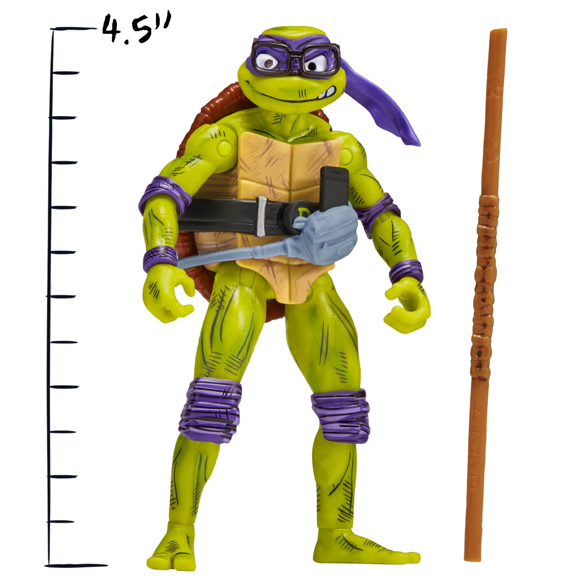 Playmates Toys - Teenage Mutant Ninja Turtles: Mutant Mayhem - Donatello (Cel Shaded) (Collector Con Exclusive) - Marvelous Toys