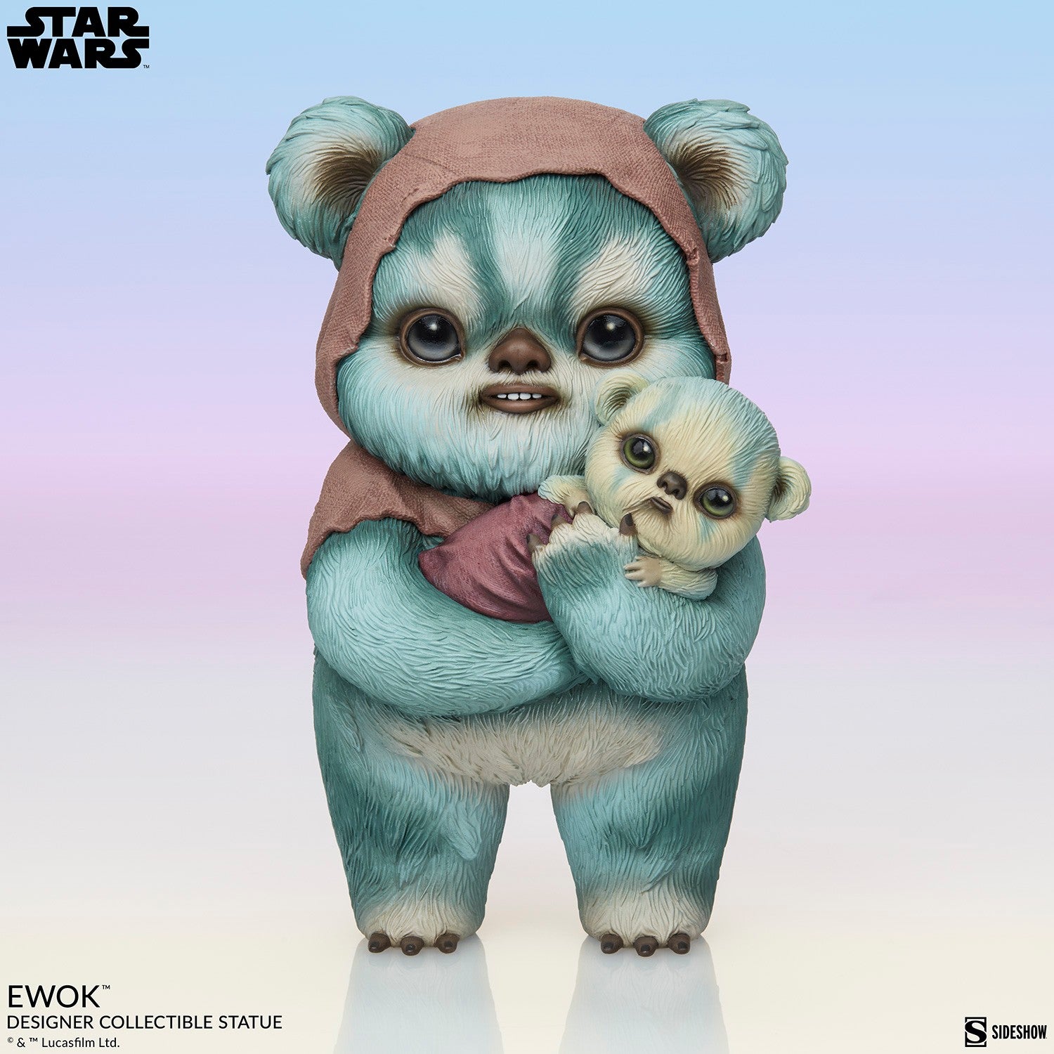 Sideshow - Star Wars - Ewok Designer Collectible Statue - Marvelous Toys