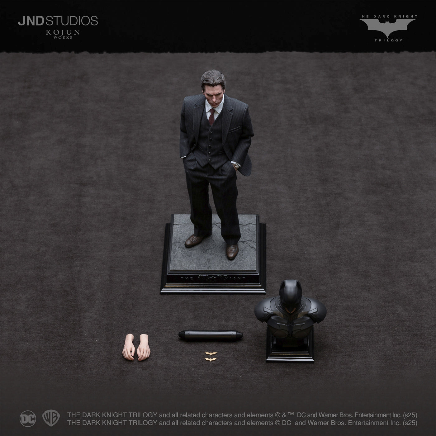 JND Studios - Kojun Works - KJW002A - The Dark Knight Trilogy - Bruce Wayne (Type-A) (1/6 Scale)