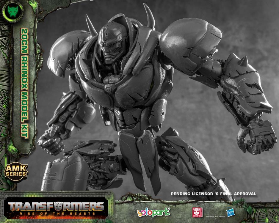 Yolopark - AMK Series - Transformers: Rise of the Beasts - Rhinox Model Kit (with Bumblebee Weapon Set) (2nd Run) - Marvelous Toys