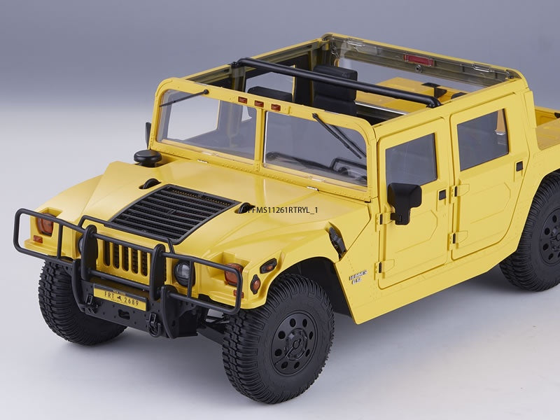 FMS - 1/12 Remote Controlled Vehicle - 2006 Hummer H1 Alpha RS (Yellow) - Marvelous Toys