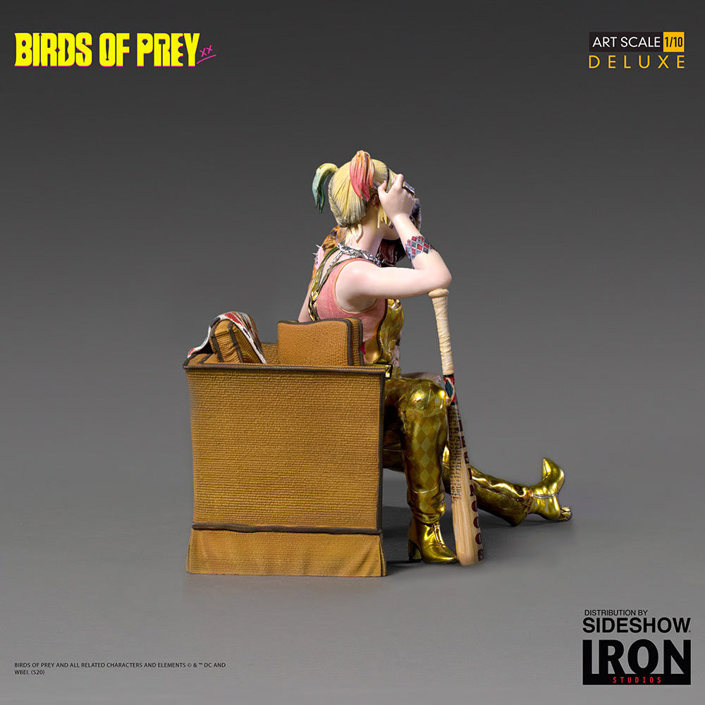 (IN STOCK) Iron Studios - Deluxe 1:10 Art Scale - Birds of Prey - Harley Quinn and Bruce - Marvelous Toys