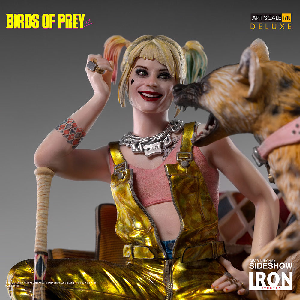 (IN STOCK) Iron Studios - Deluxe 1:10 Art Scale - Birds of Prey - Harley Quinn and Bruce - Marvelous Toys