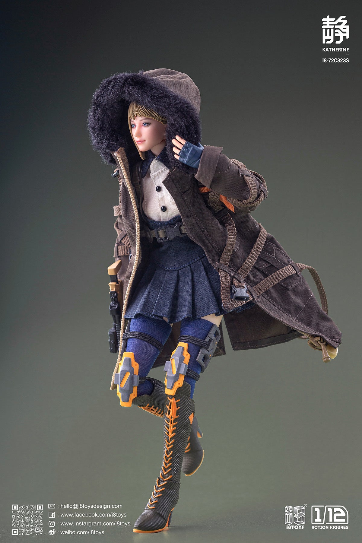 i8TOYS - Serene Hound: Prequel Story Troop No. 72C323S - Katherine (Deluxe Ver.) (1/12 Scale) - Marvelous Toys