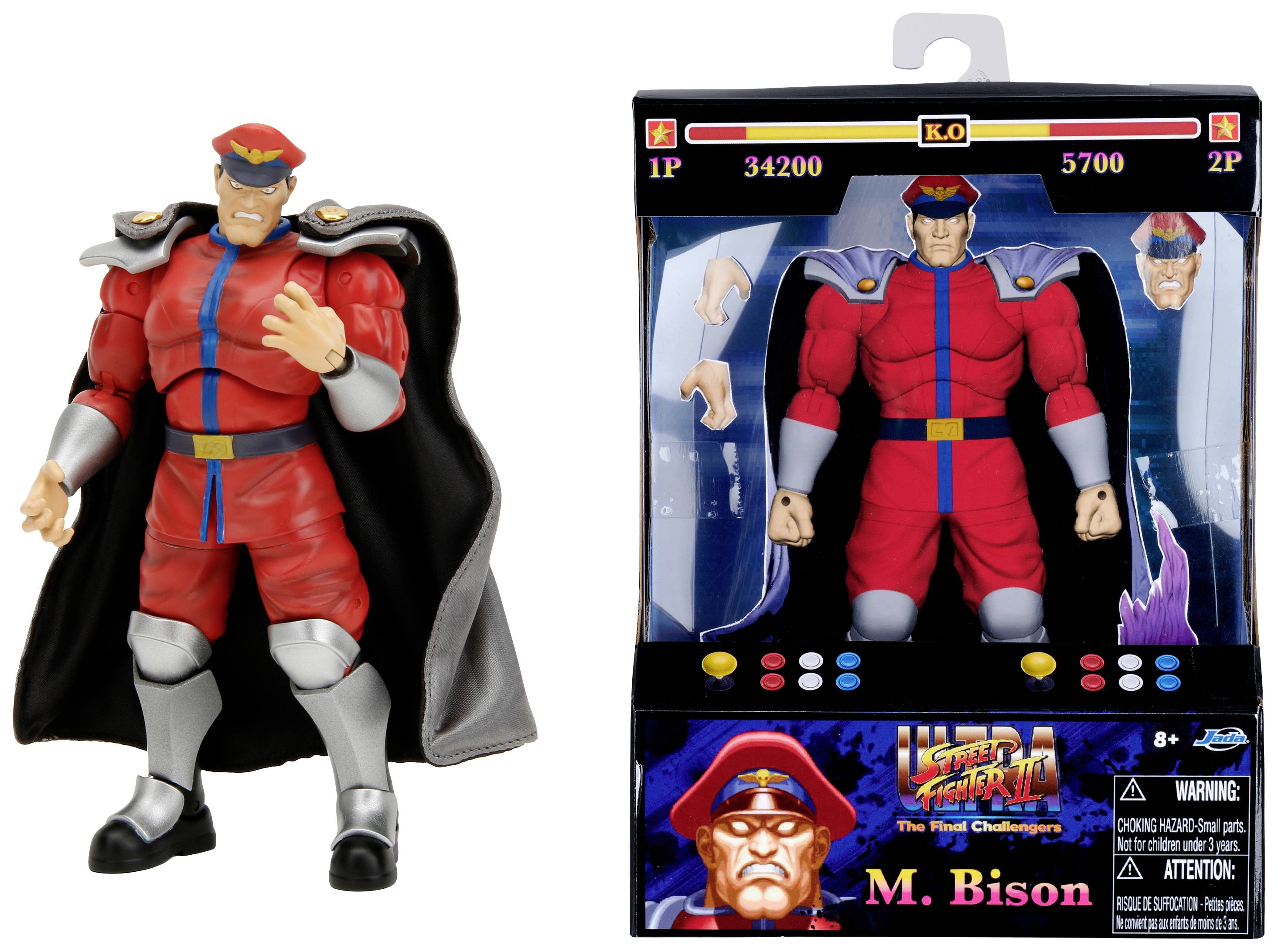 Jada Toys - Ultra Street Fighter II: The Final Challengers - 6" M. Bison - Marvelous Toys