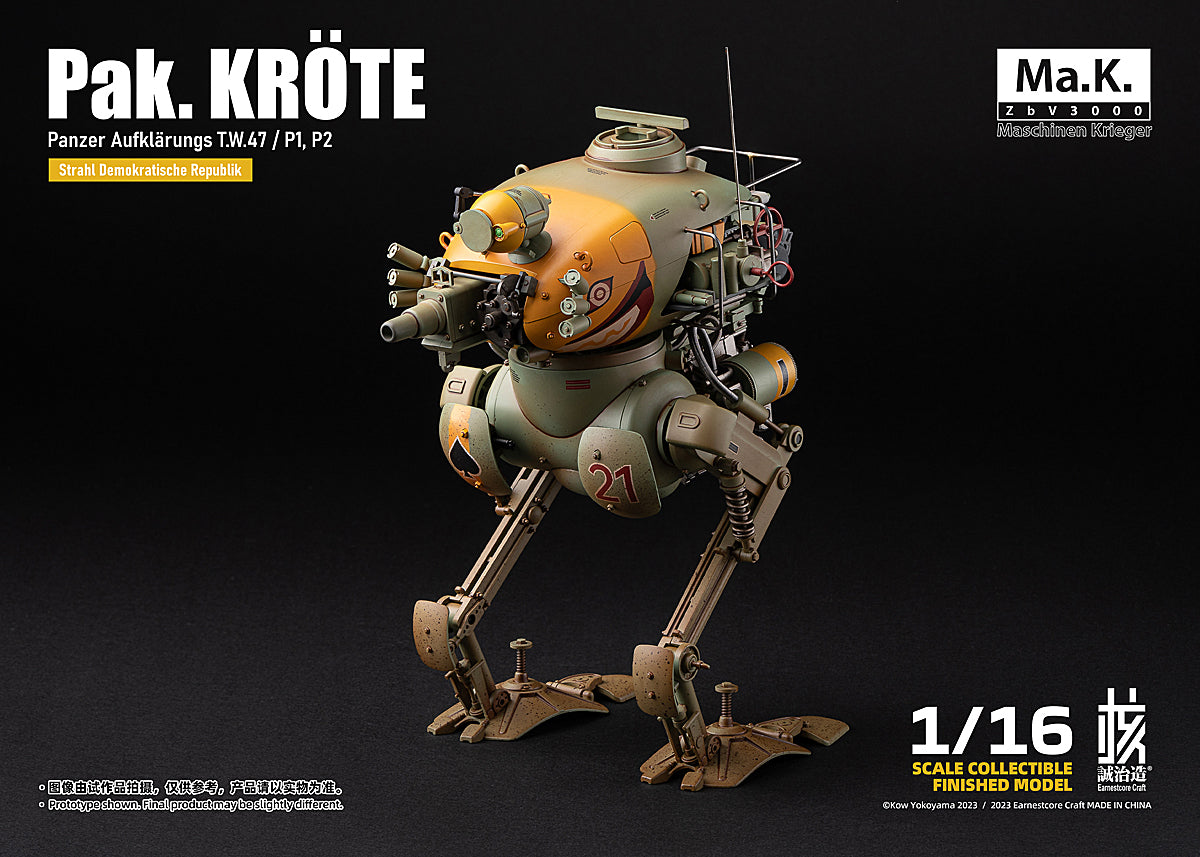 Earnestcore Craft - Maschinen Krieger (Ma.K) - Kuster Model Kit (1/16 Scale) - Marvelous Toys