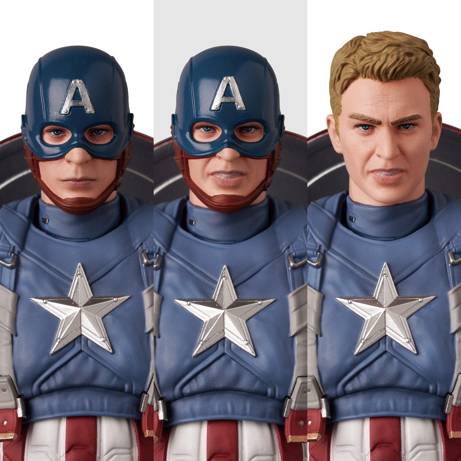Medicom - MAFEX No. 220 - Captain America: The Winter Soldier - Captain America (Classic Suit) - Marvelous Toys