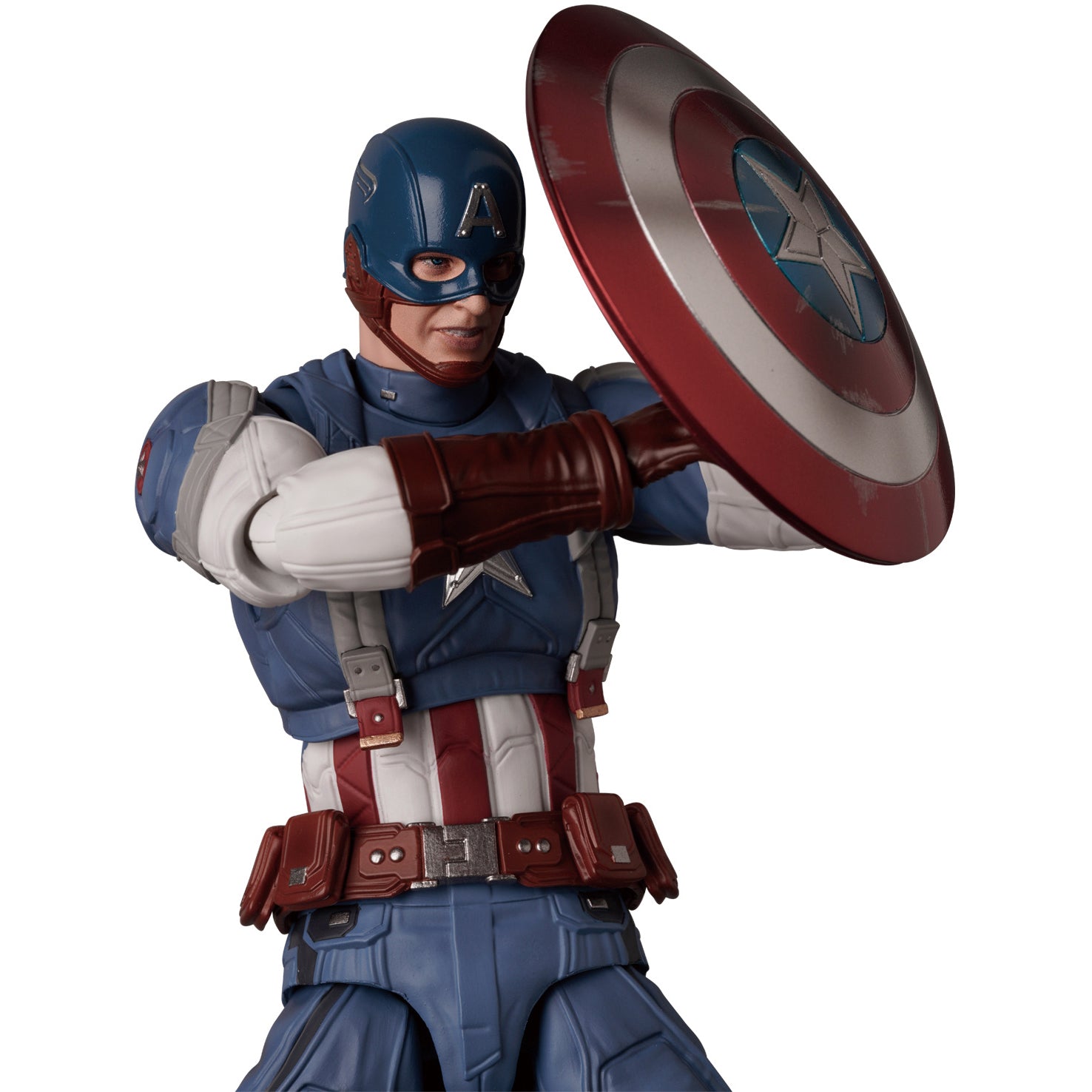 Medicom - MAFEX No. 220 - Captain America: The Winter Soldier - Captain America (Classic Suit) - Marvelous Toys