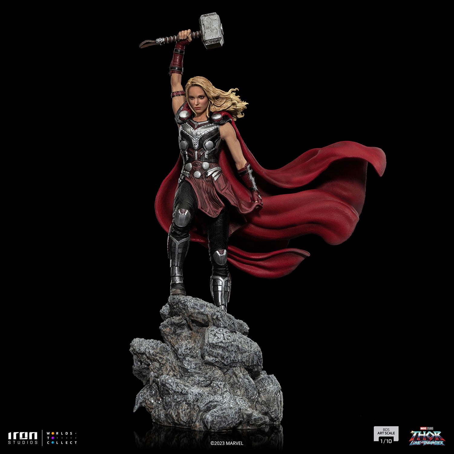 (IN STOCK) Iron Studios - BDS 1:10 Art Scale - Thor: Love and Thunder - Mighty Thor Jane Foster - Marvelous Toys