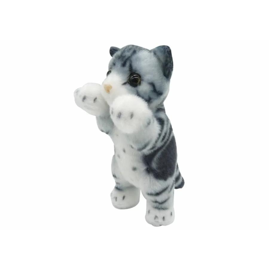 Lead Inc. - Standing Zoo mini - Black Tiger Cat - Marvelous Toys