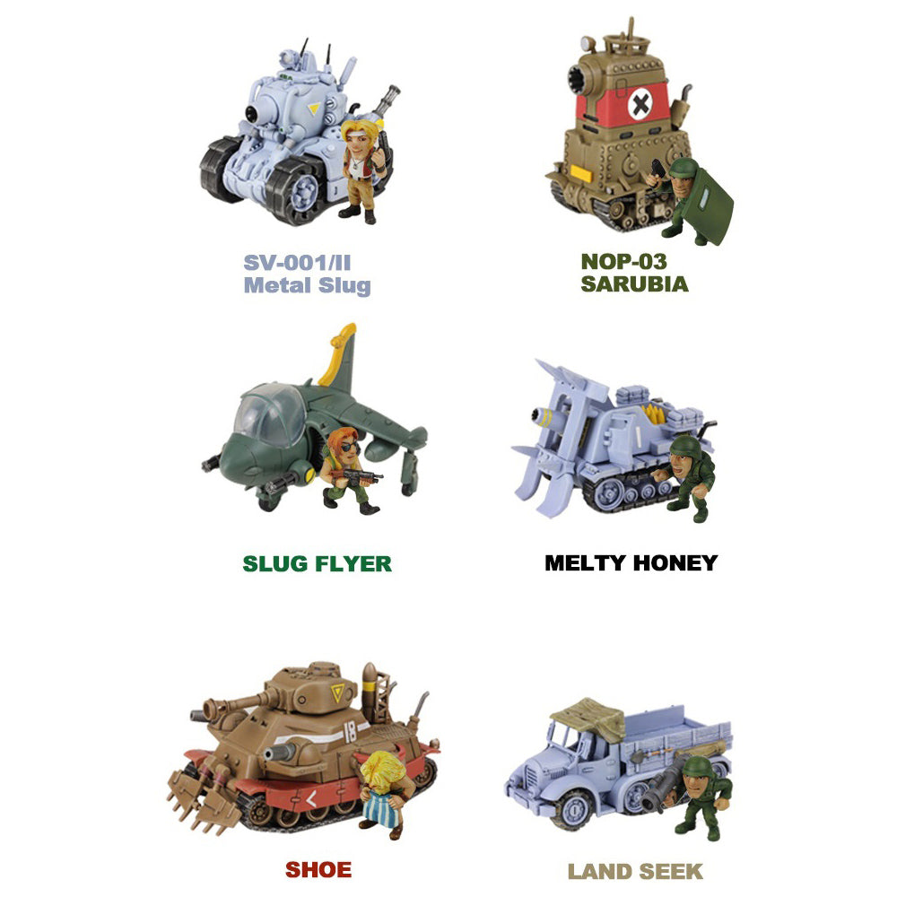 Xinshi Hobby - Metal Slug X - Vehicle Model Kits (Set of 6) - Marvelous Toys