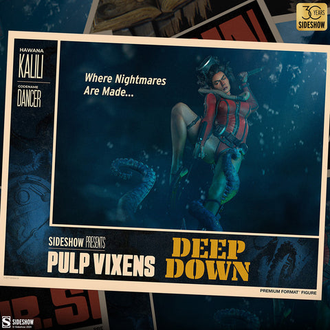Sideshow Collectibles - Premium Format Figure - Pulp Vixens - Deep Down